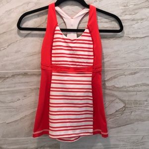 LULULEMON tank with built in bra